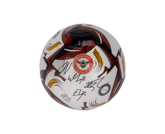 brentford signed ball